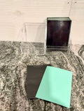 Deck Box with 100 Turquoise Back Card Sleeves