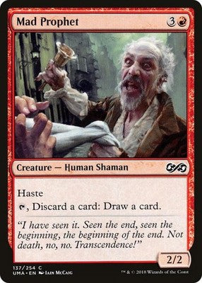 Mad Prophet UMA 137 NM Magic: The Gathering