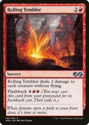 Rolling Temblor UMA 145 NM Magic: The Gathering
