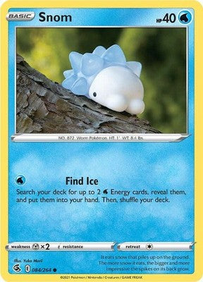 Snom 084/264 SWSH08: Fusion Strike Pokémon TCG