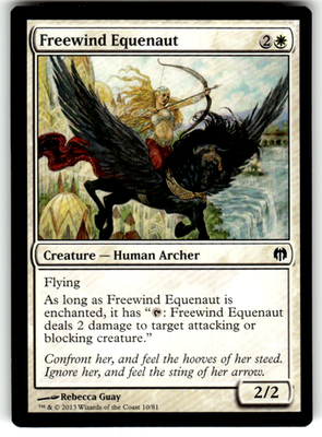 Freewind Equenaut Duel Decks: Heroes vs. Monsters 10 C Magic: The Gathering