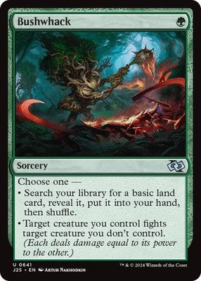 Bushwhack J25 641 NM Magic: The Gathering