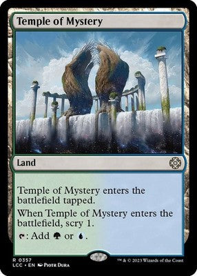 Temple of Mystery LCC 357 NM Magic: The Gathering