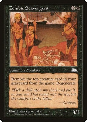Zombie Scavengers WTH 87 LP Magic: The Gathering