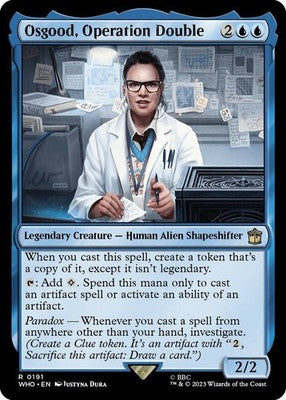 Osgood, Operation Double WHO 191 NM Magic: The Gathering