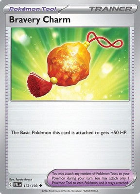 Bravery Charm 173/193 SV02: Paldea Evolved Reverse Holofoil Pokémon TCG