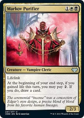 Markov Purifier VOW 241 NM Magic: The Gathering