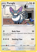 Purugly 128/189 SWSH10: Astral Radiance Reverse Holofoil Pokémon TCG