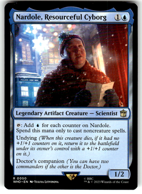 Nardole, Resourceful Cyborg Universes Beyond: Doctor Who 50 R Near Mint