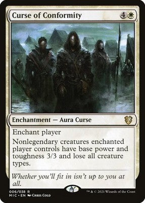 Curse of Conformity MIC 6 NM Magic: The Gathering