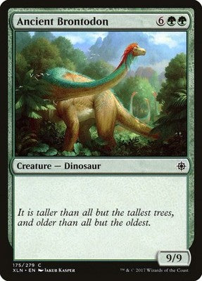Ancient Brontodon XLN 175 NM Magic: The Gathering