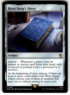 River Song's Diary Universes Beyond: Doctor Who 182 R Magic: The Gathering