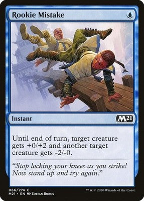 Rookie Mistake M21 66 NM Magic: The Gathering