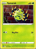 Spinarak 003/195 Common Silver Tempest Pokemon Near Mint