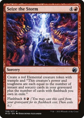 Seize the Storm MID 158 LP Magic: The Gathering