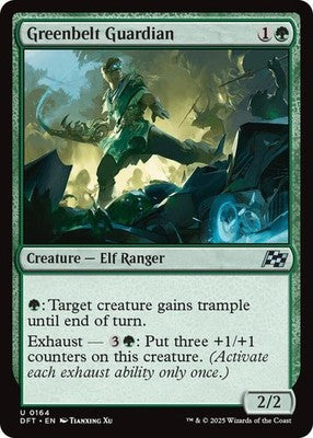 Greenbelt Guardian DFT 164 Foil NM Magic: The Gathering