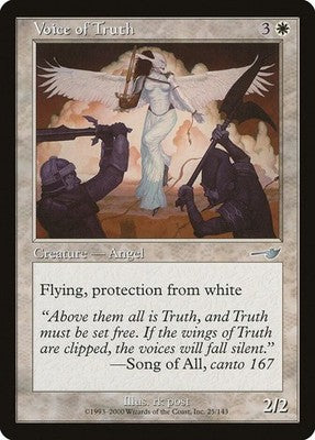 Voice of Truth NEM 25 NM Magic: The Gathering