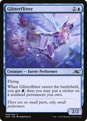 Glitterflitter UNF 48 NM Magic: The Gathering