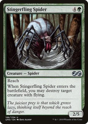 Stingerfling Spider UMA 186 NM Magic: The Gathering