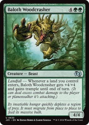 Baloth Woodcrasher J25 633 NM Magic: The Gathering