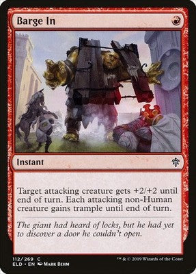 Barge In ELD 112 NM Magic: The Gathering