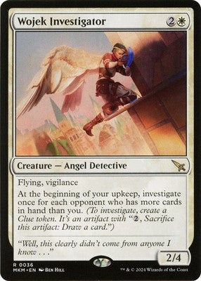 Wojek Investigator MKM 36 NM Magic: The Gathering