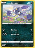 Hisuian Sneasel 092/189 SWSH10: Astral Radiance Pokémon TCG