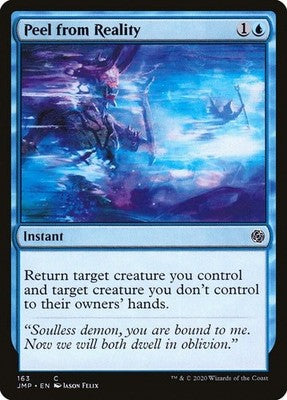 Peel from Reality JMP 163 NM Magic: The Gathering