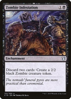 Zombie Infestation C19 132 NM Magic: The Gathering