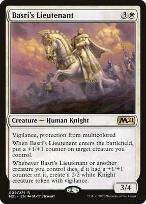 Basri's Lieutenant M21 9 NM Magic: The Gathering