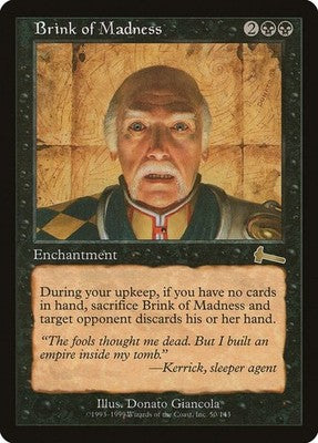 Brink of Madness ULG 50 LP Magic: The Gathering