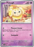Fidough 066/142 SV07: Stellar Crown Reverse Holofoil Pokémon TCG