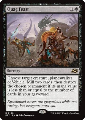 Quag Feast DFT 100 NM Magic: The Gathering