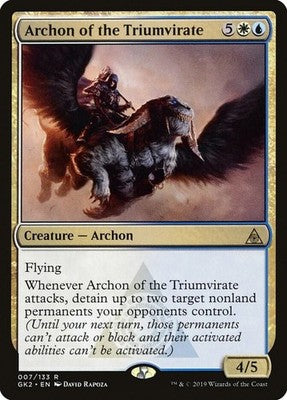 Archon of the Triumvirate GK2 7 NM Magic: The Gathering