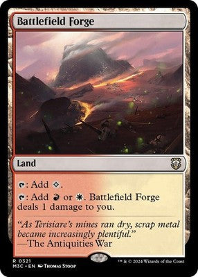 Battlefield Forge M3C 321 NM Magic: The Gathering