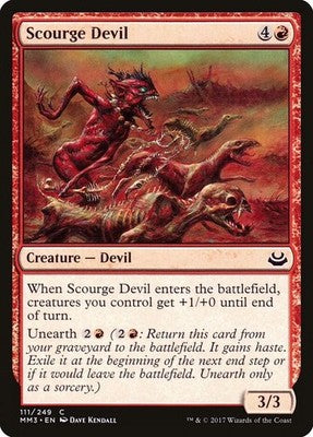 Scourge Devil MM3 111 NM Magic: The Gathering