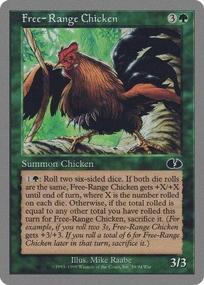 Free-Range Chicken UGL 58 NM Magic: The Gathering