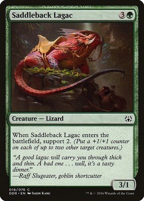 Saddleback Lagac DDR 18 NM Magic: The Gathering