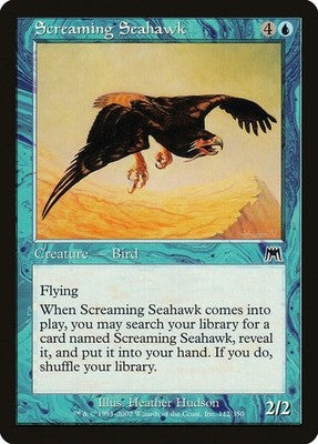 Screaming Seahawk ONS 112 NM Magic: The Gathering