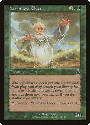 Yavimaya Elder UDS 124 NM Magic: The Gathering