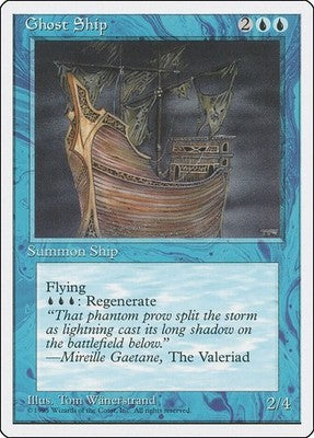 Ghost Ship 4ED 75 LP Magic: The Gathering