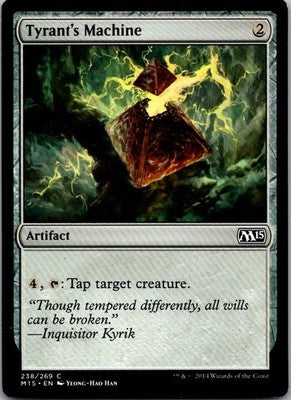 Tyrant's Machine 238 Common Magic 2015 (M15) Magic: The Gathering Lightly Played