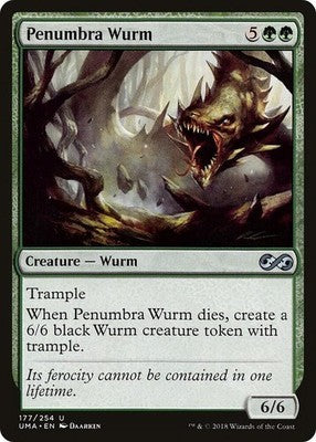 Penumbra Wurm UMA 177 NM Magic: The Gathering