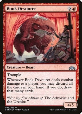 Book Devourer GRN 93 NM Magic: The Gathering