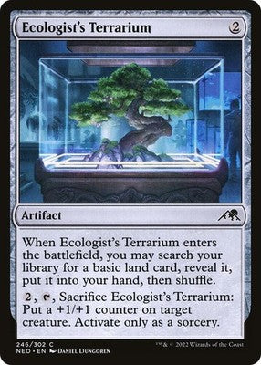Ecologist's Terrarium NEO 246 Foil NM Magic: The Gathering