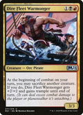 Dire Fleet Warmonger M21 217 NM Magic: The Gathering