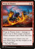 Wrap in Flames BBD 188 NM Magic: The Gathering