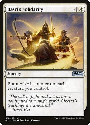 Basri's Solidarity M21 10 NM Magic: The Gathering