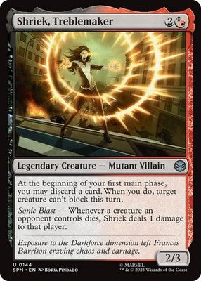 Shriek, Treblemaker SPM 144 NM Magic: The Gathering