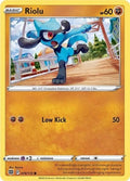 Riolu 078/172 SWSH09: Brilliant Stars Reverse Holofoil Pokémon TCG